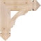 Ekena Millwork Olympic Arts & Crafts Smooth Bracket, Douglas Fir, 3 1/2"W x 14"D x 14"H BKT04X14X14OLY03SDF - alternate 3